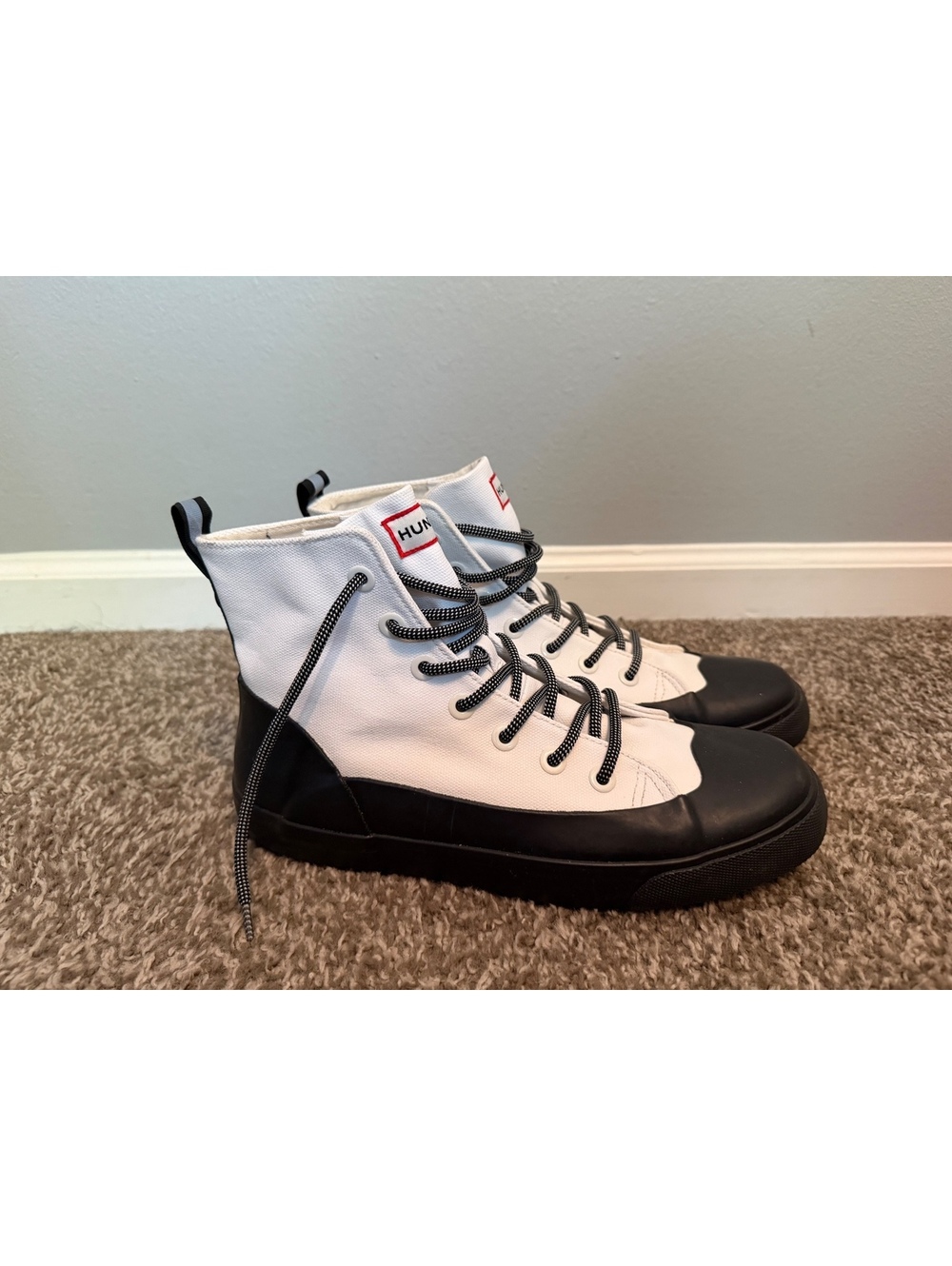 New Hunter Dipped Canvas High Top Unisex Sneaker